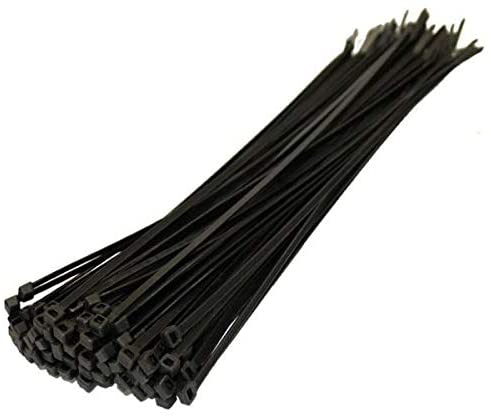 TEXA Cable Ties 4.8 mm x 300 mm Black (100-Pack) TNCV-300B