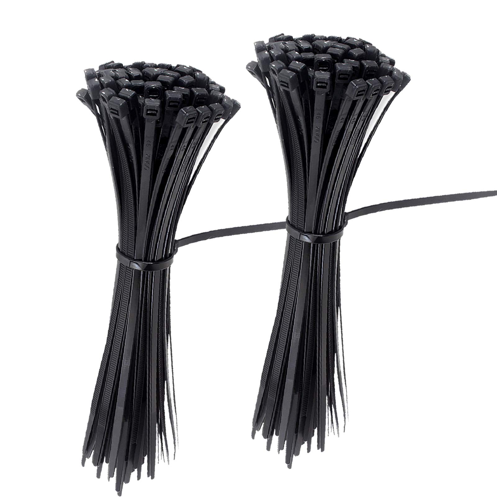 TEXA Cable Ties 2.5 mm x 100 mm Black (100-Pack) TNCV-100B
