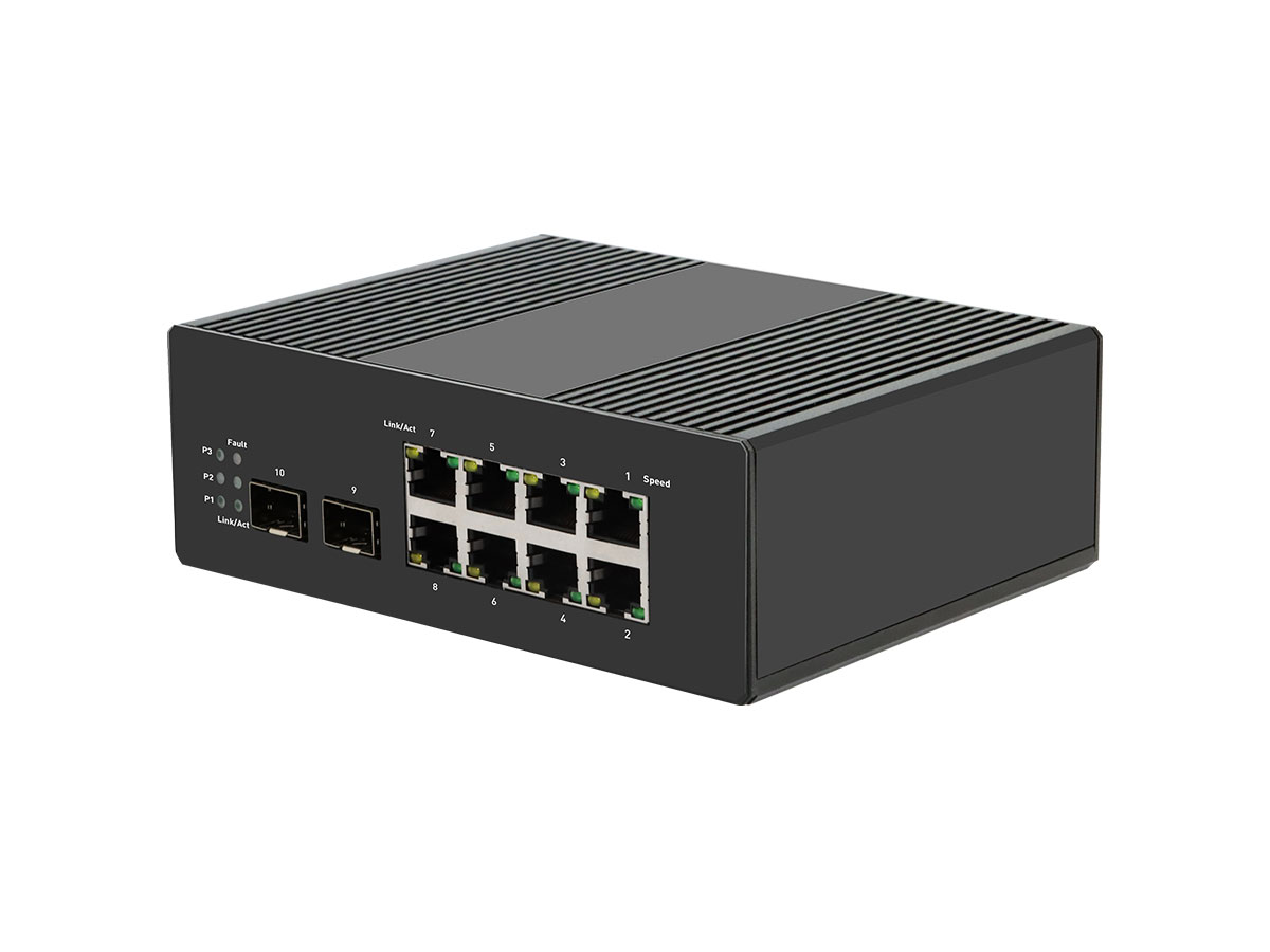 8GE+2SFP Gigabit Managed PoE Switch