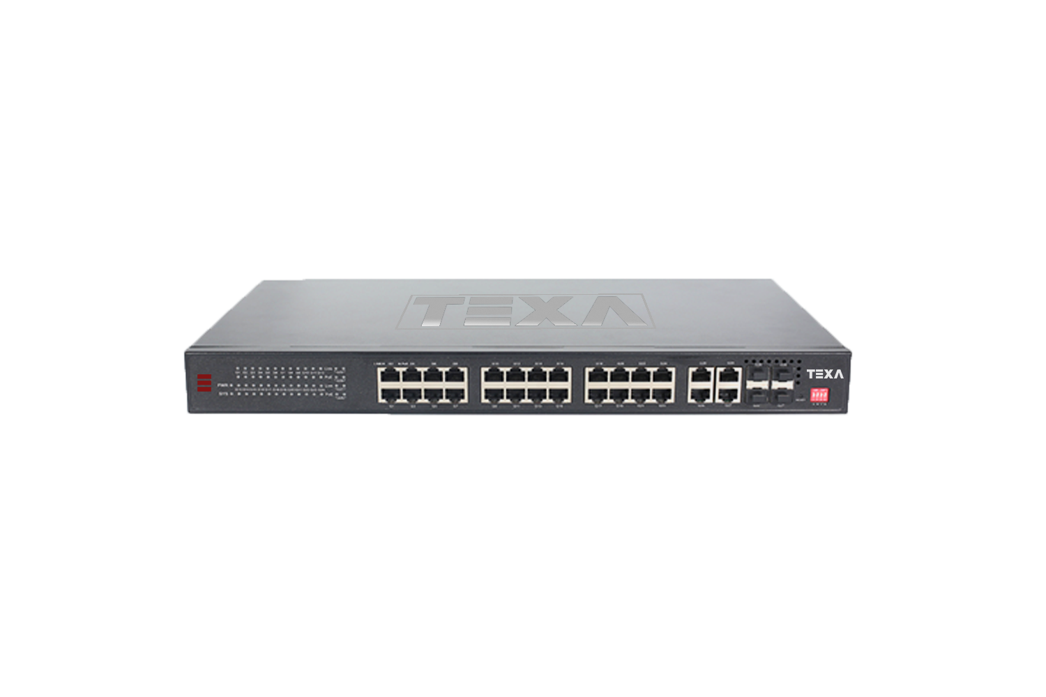 28-port Gigabit Easy Managed PoE Switch 