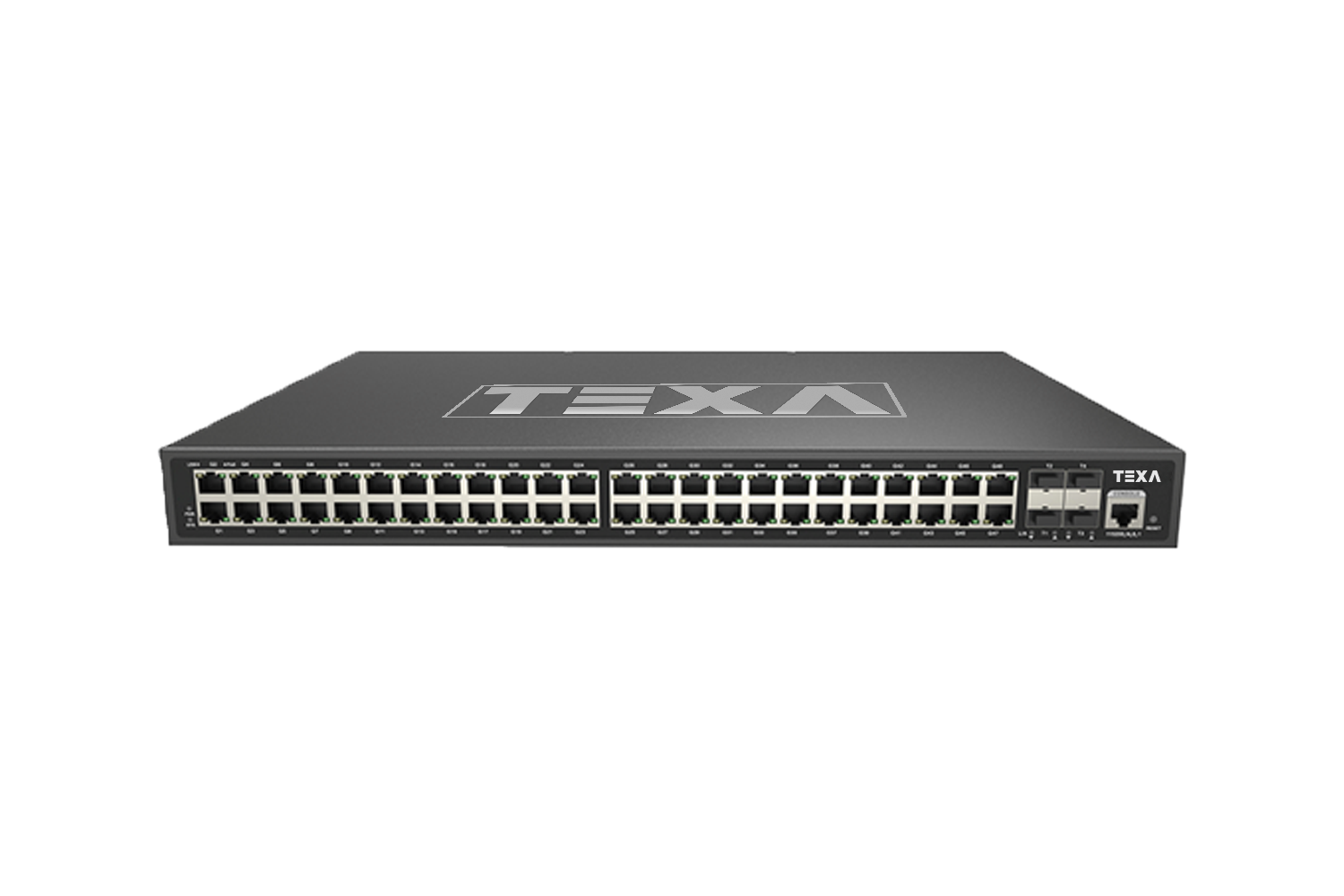 52-port 10G Uplink L3 Managed PoE Fiber Switch 