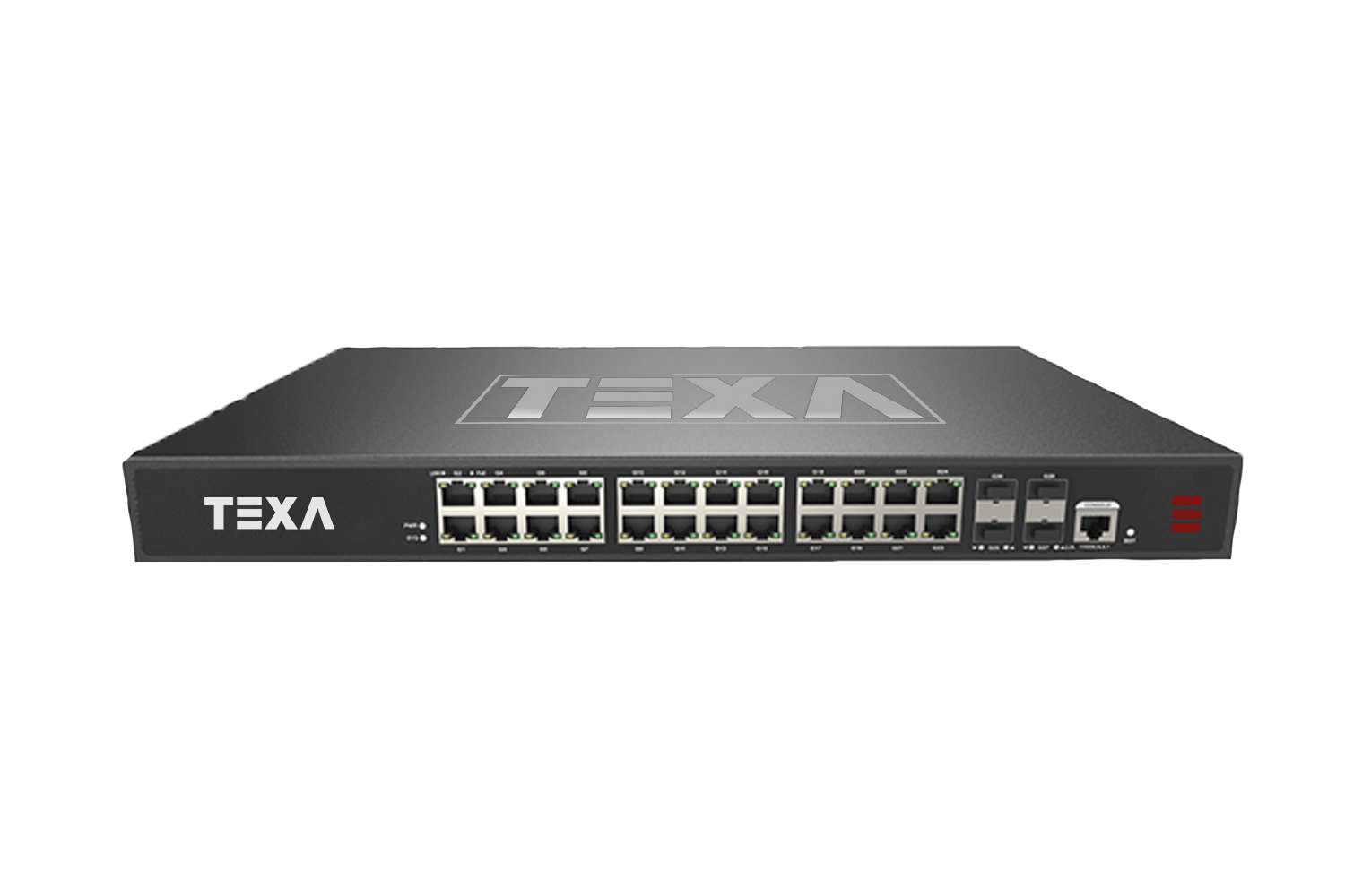 28-port Full Gigabit Managed PoE Switch 