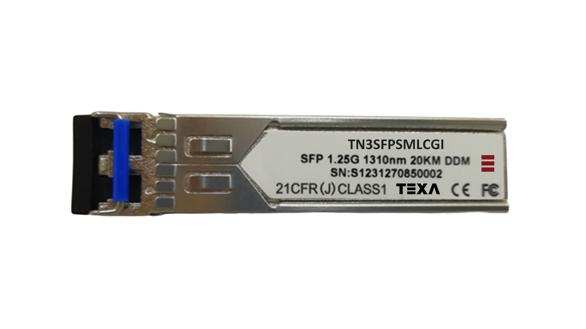 1.25Gbps 1310nm Optical Transceiver, Industrial