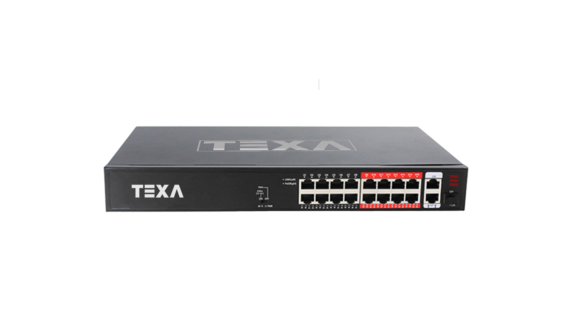 19-port Full Gigabit PoE Fiber Switch 