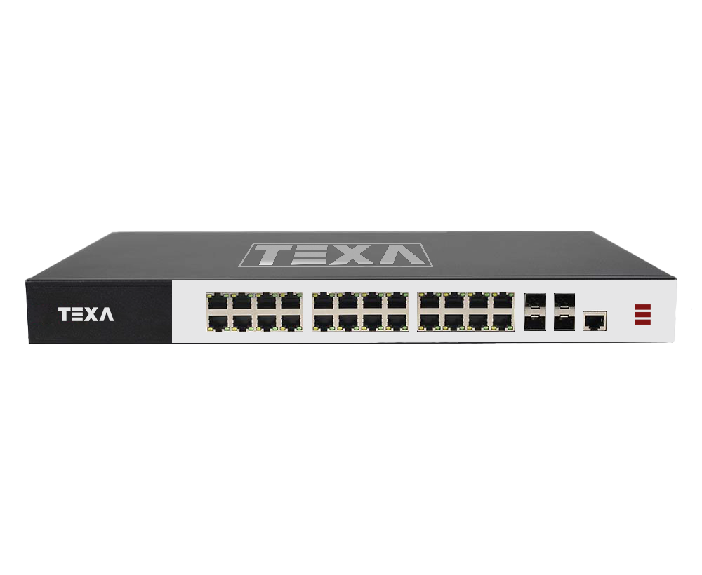 28-port Gigabit Managed Industrial PoE Switch