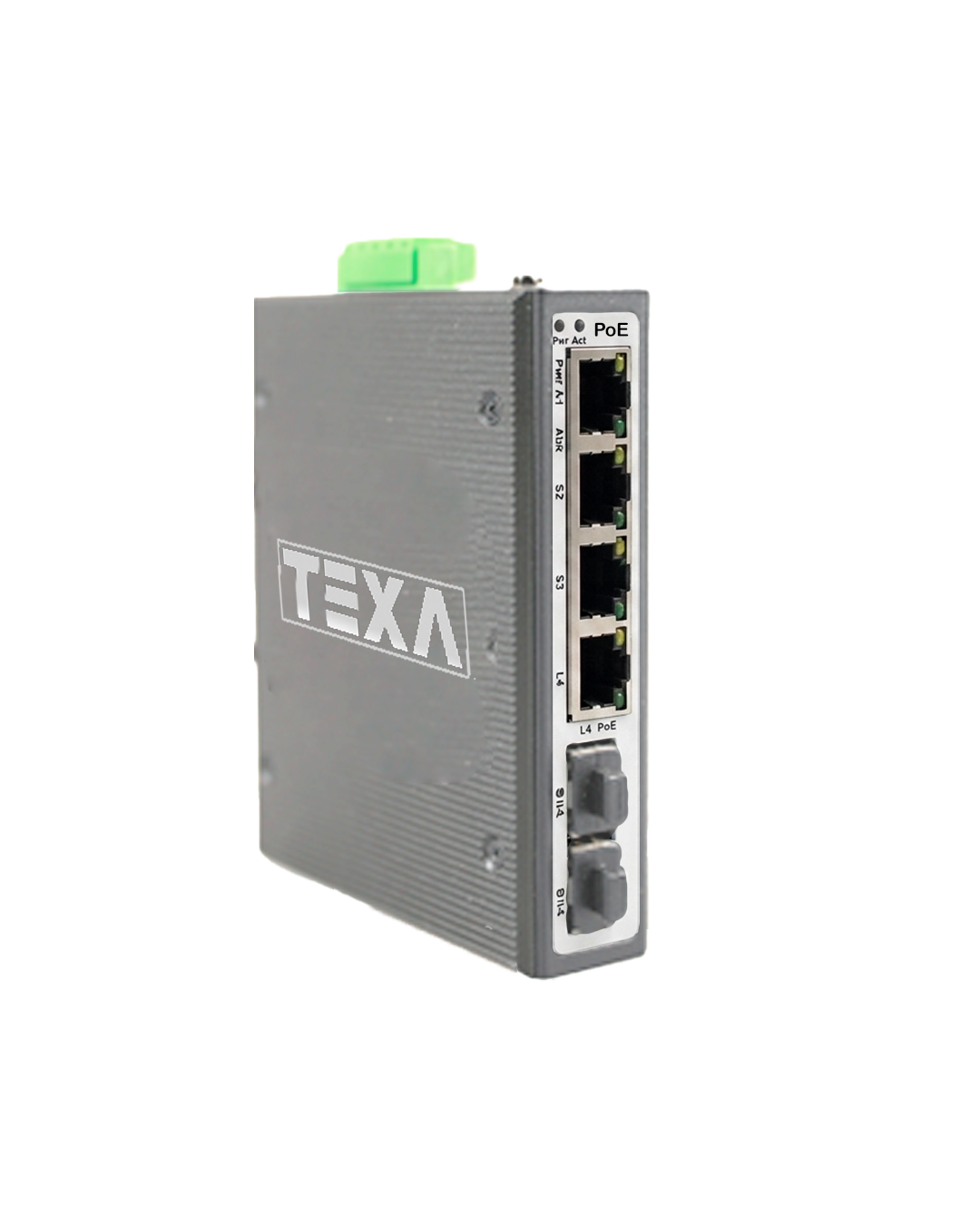 6-port Full Gigabit E Network Managed Industrial PoE Switch 