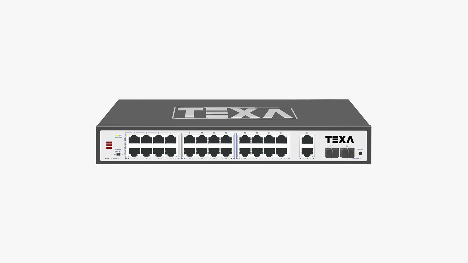 28-Port Gigabit PoE Switch