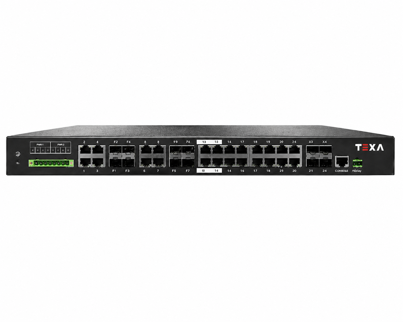 24-Port PoE Gigabit L3 10G Uplink Industrial Switch