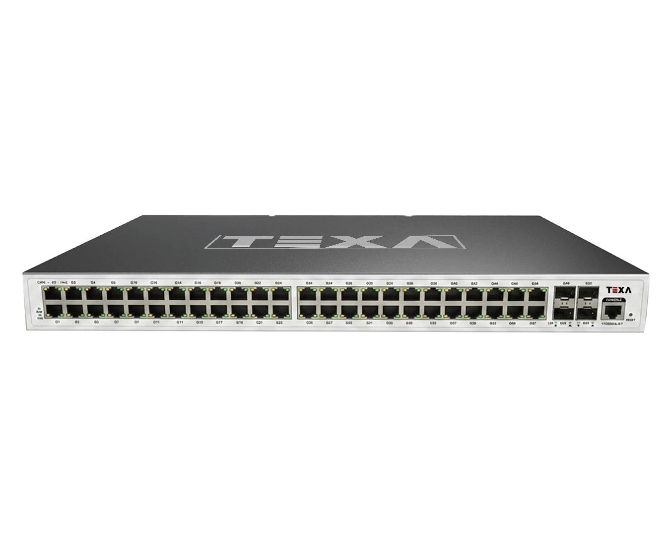 52-port Full Gigabit Managed PoE Fiber Switch 
