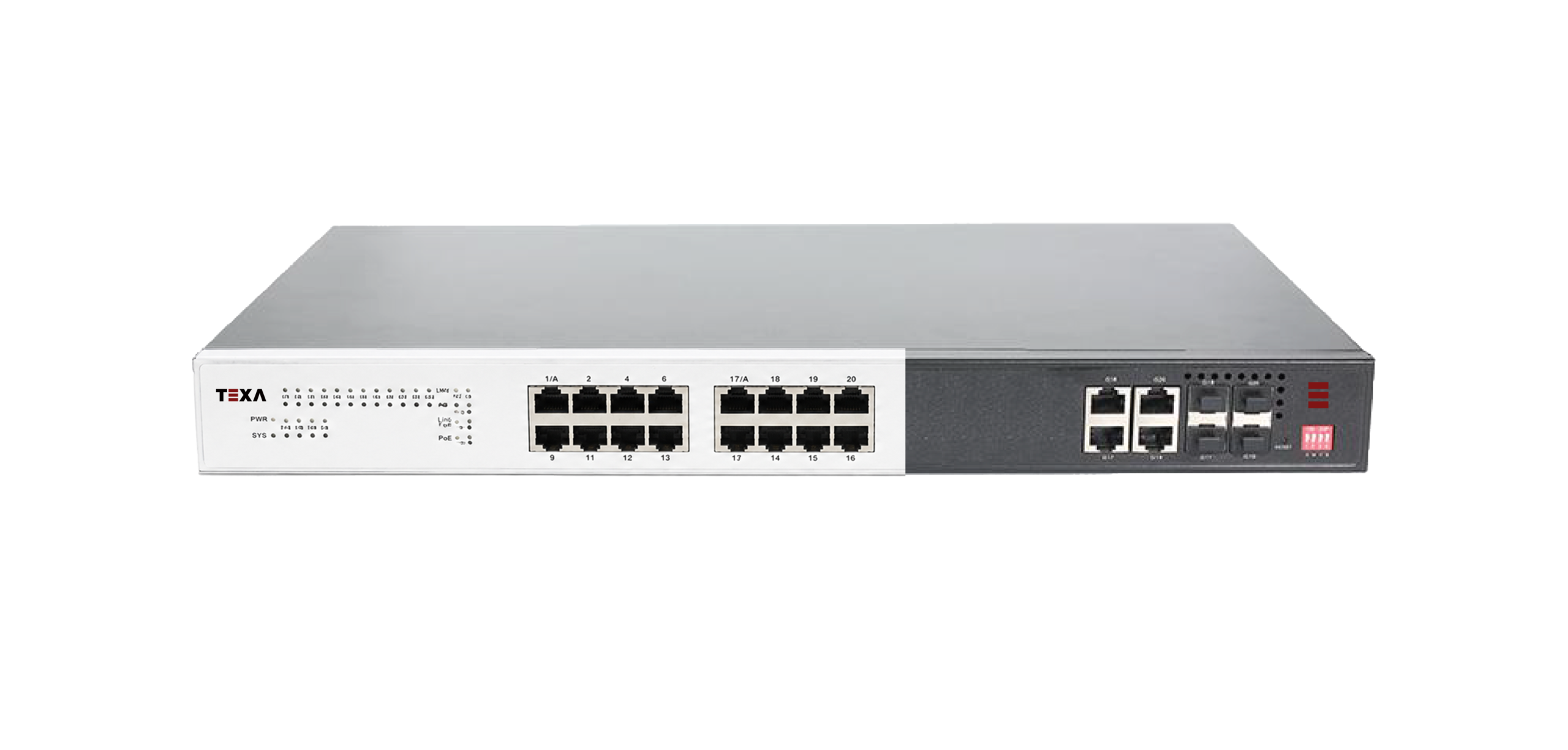 20-port Gigabit Easy Managed PoE Switch 